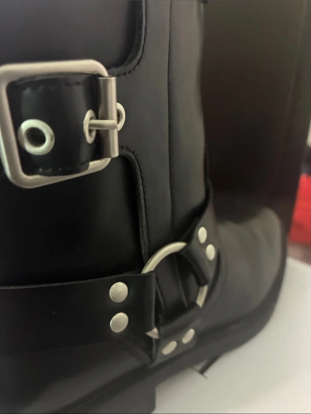 Dream Pairs Black Kids Harness Boots